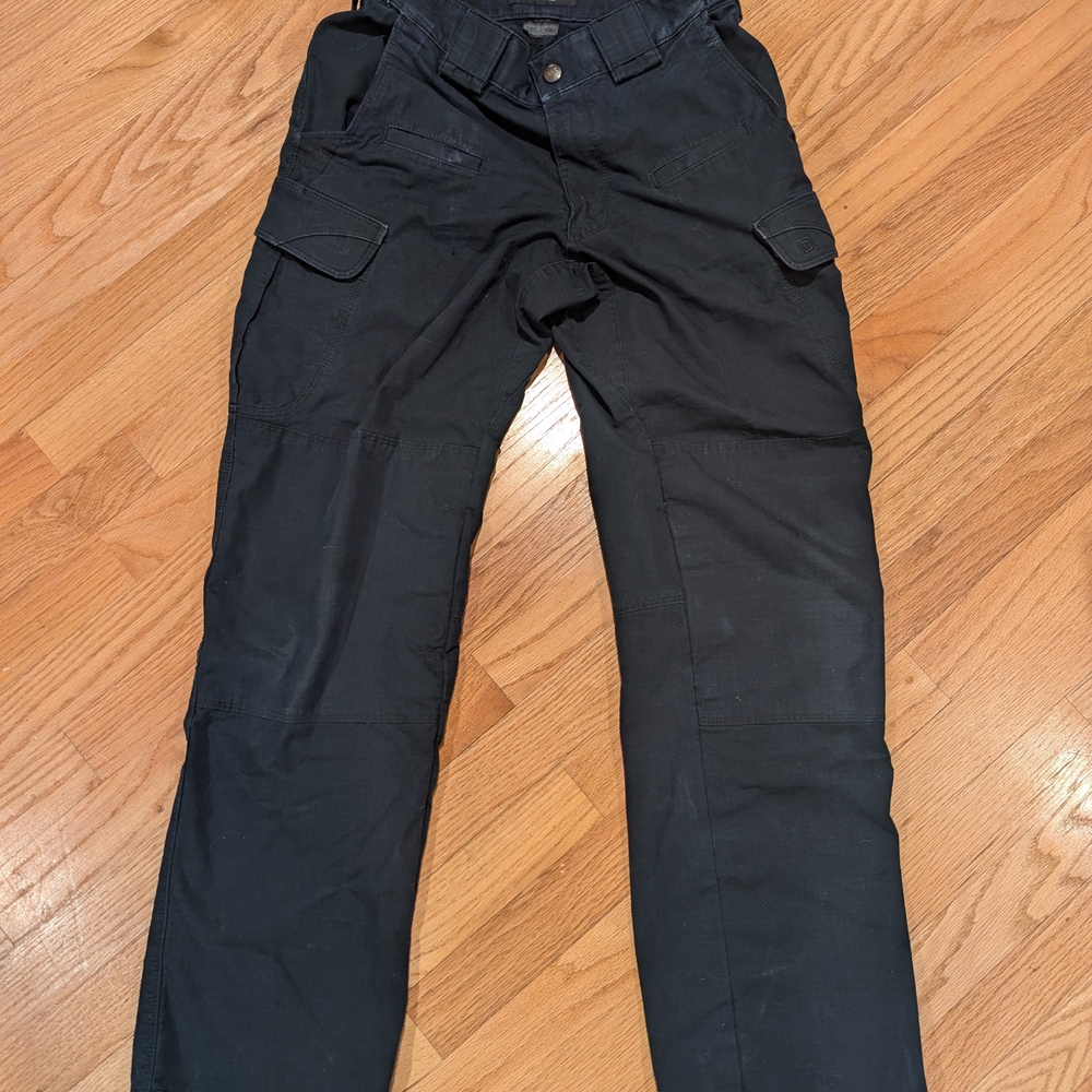 5.11 Brand Men's Black Cargo Pants